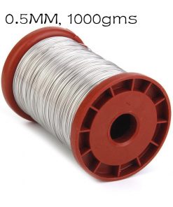 Stainless steel wire 0.5mm, 1000gms